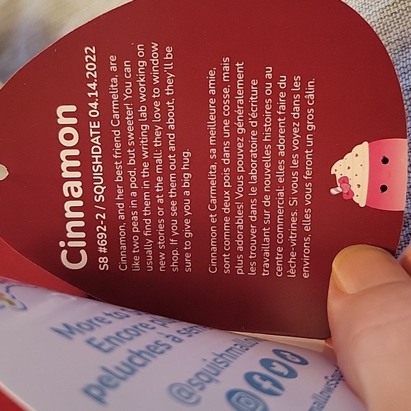 Eiko & Cinnamon Squishmallo - Picture 8 of 13